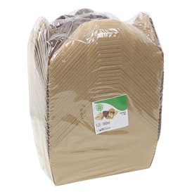 Contenitore di Cibo Kraft-Kraft 21,5x15,5x6,5cm 1.900ml (200 Pezzi)