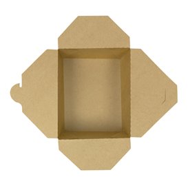 Contenitore di Cibo Kraft-Kraft 17x13,5x6,5cm 1.300ml (200 Pezzi)