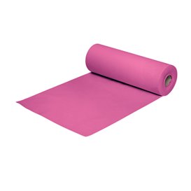 Tovaglia Runner Tessuto non Tessuto Pretagliata Fucsia 0,4x48m 55g (6 Pezzi)