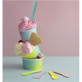 Cucchiaio da gelato in cartone 9 cm (2.000 Pezzi)