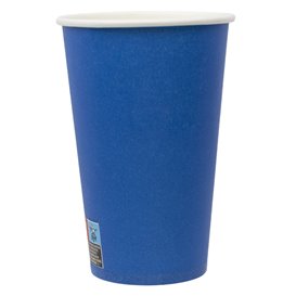 Tazza in cartone “Colori” blu 600ml Ø9,4cm (320 Pezzi)