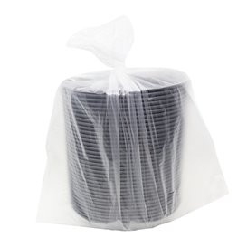 Ciotola riutilizzabile durevole PP Bio Grey “Revolve” Ovale 1000ml 22x17,4x5cm (144 Pezzi)