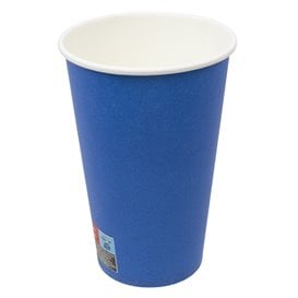 Tazza in cartone “Colori” blu 600ml Ø9,4cm (320 Pezzi)