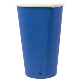 Tazza in cartone “Colori” blu 600ml Ø9,4cm (320 Pezzi)