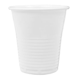 Vaso de Plastico PS Blanco 166ml  (100 unidades)