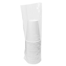 Bicchiere di Carta 12 Oz/360ml Bianco Ø8,9cm (40 Pezzi)