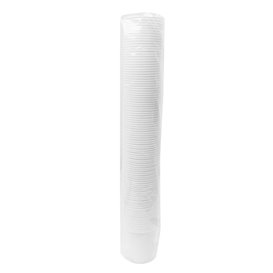 Bicchiere di Plastica PP Riutilizzabile Bianco 166ml (100 Pezzi)