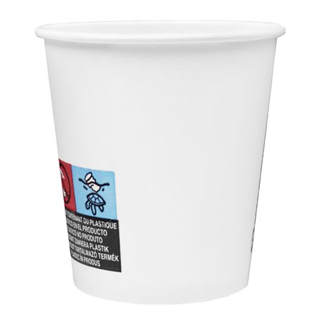 Bicchiere Carta 4Oz/120ml Bianco Ø6,2cm (50 Pezzi)