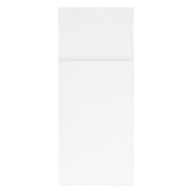 Tovagliolo Portaposate di Carta Micro Point 33x40cm Bianco (600 Pezzi)