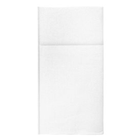 Tovagliolo Portaposate di Carta Micro Point 40x40cm Bianco (480 Pezzi)