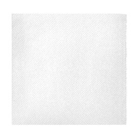 Tovagliolo da Cocktail di Carta Punta Punta 20x20cm 2S Bianco (100 Pezzi)