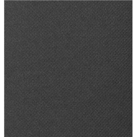 Tovagliolo Portaposate di Carta Micro Point 33x40cm Nero (60 Pezzi)