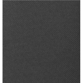 Tovagliolo Portaposate di Carta Micro Point 33x40cm Nero (600 Pezzi)