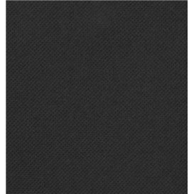 Tovagliolo Portaposate di Carta Micro Point 40x40cm Nero (30 Pezzi)