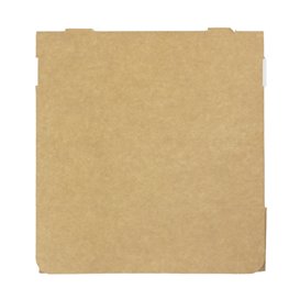 Scatola di Carta Pasticceria Cartone Kraft 20,4x15,8x6cm 1kg (20 Pezzi)