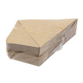 Cono di Carta Marrone 19,5cm 100g (500 Pezzi)