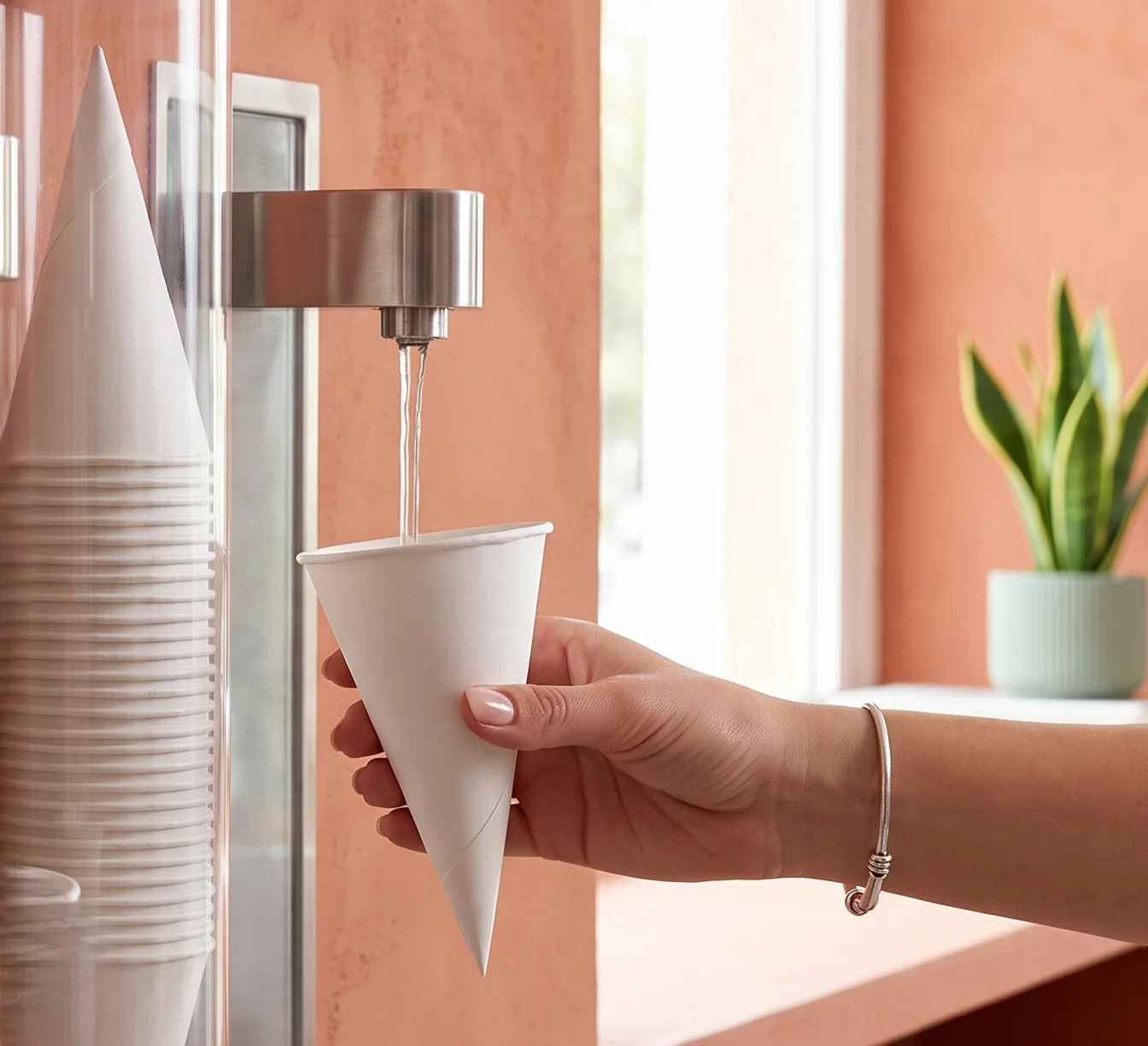 Scopri come i coni per acqua migliorano igiene